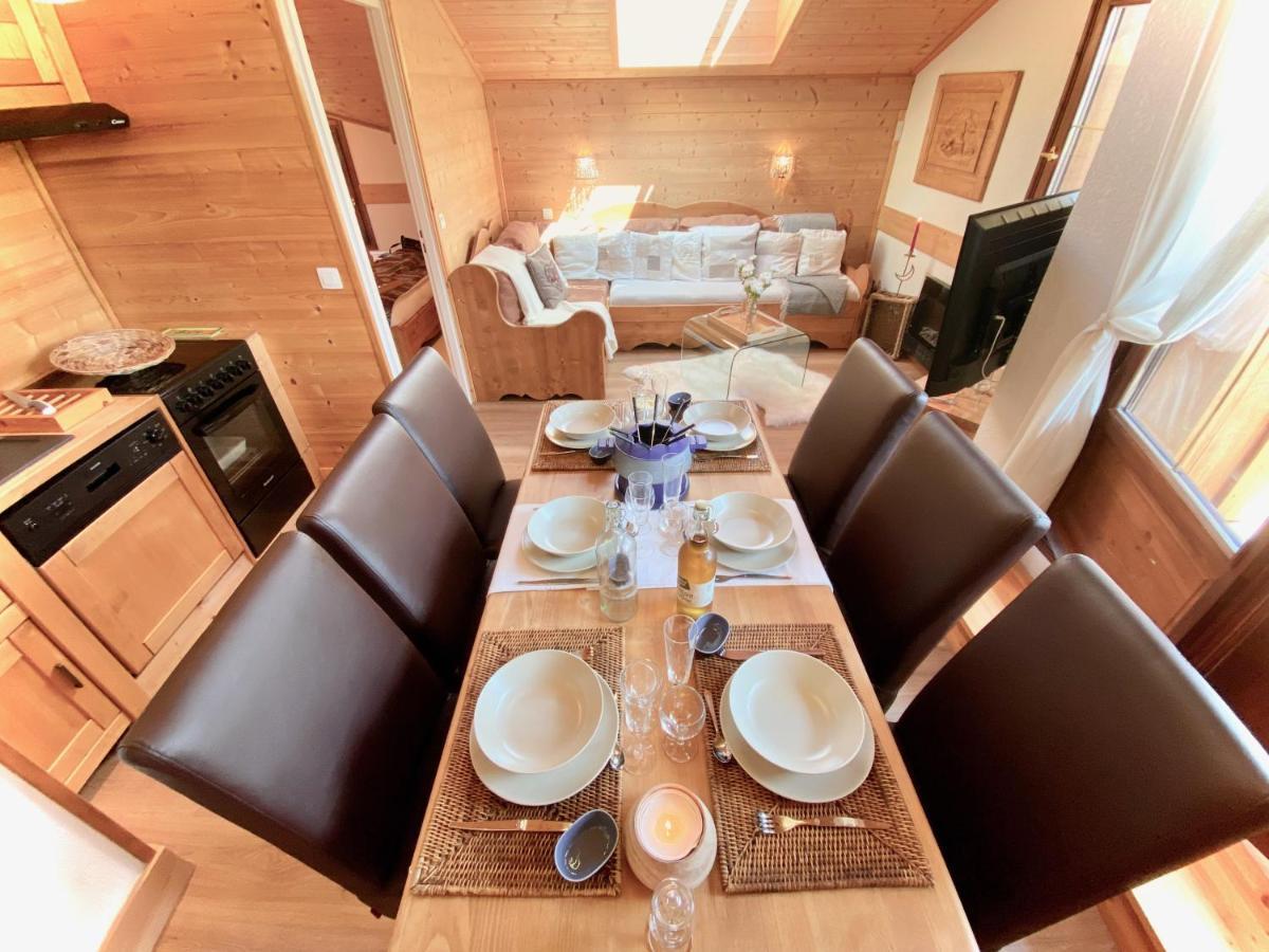 Appt 3Ch, Au Pied Des Pistes A La Deco Soignee Apartman Flumet Kültér fotó