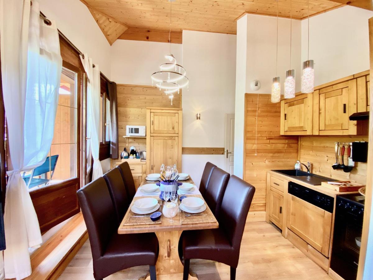Appt 3Ch, Au Pied Des Pistes A La Deco Soignee Apartman Flumet Kültér fotó