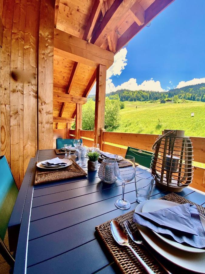 Appt 3Ch, Au Pied Des Pistes A La Deco Soignee Apartman Flumet Kültér fotó
