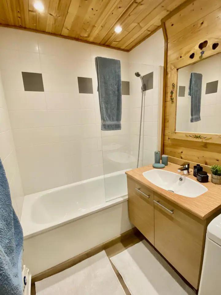 Appt 3Ch, Au Pied Des Pistes A La Deco Soignee Apartman Flumet Kültér fotó